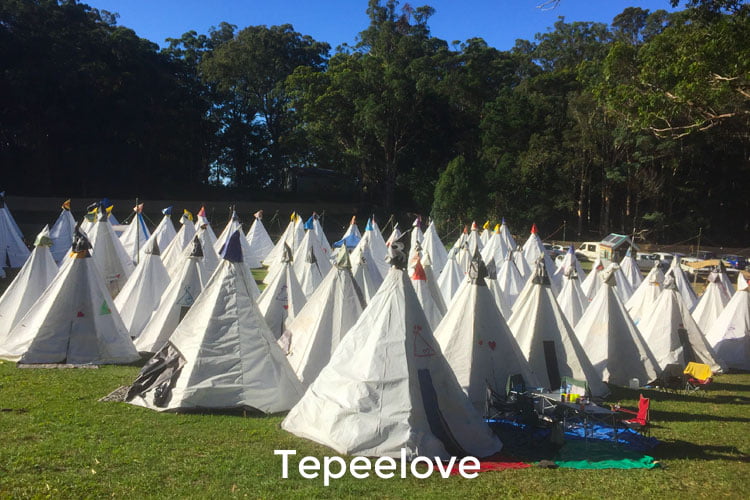 Splendour in the Grass Camping Transport Tepeelove