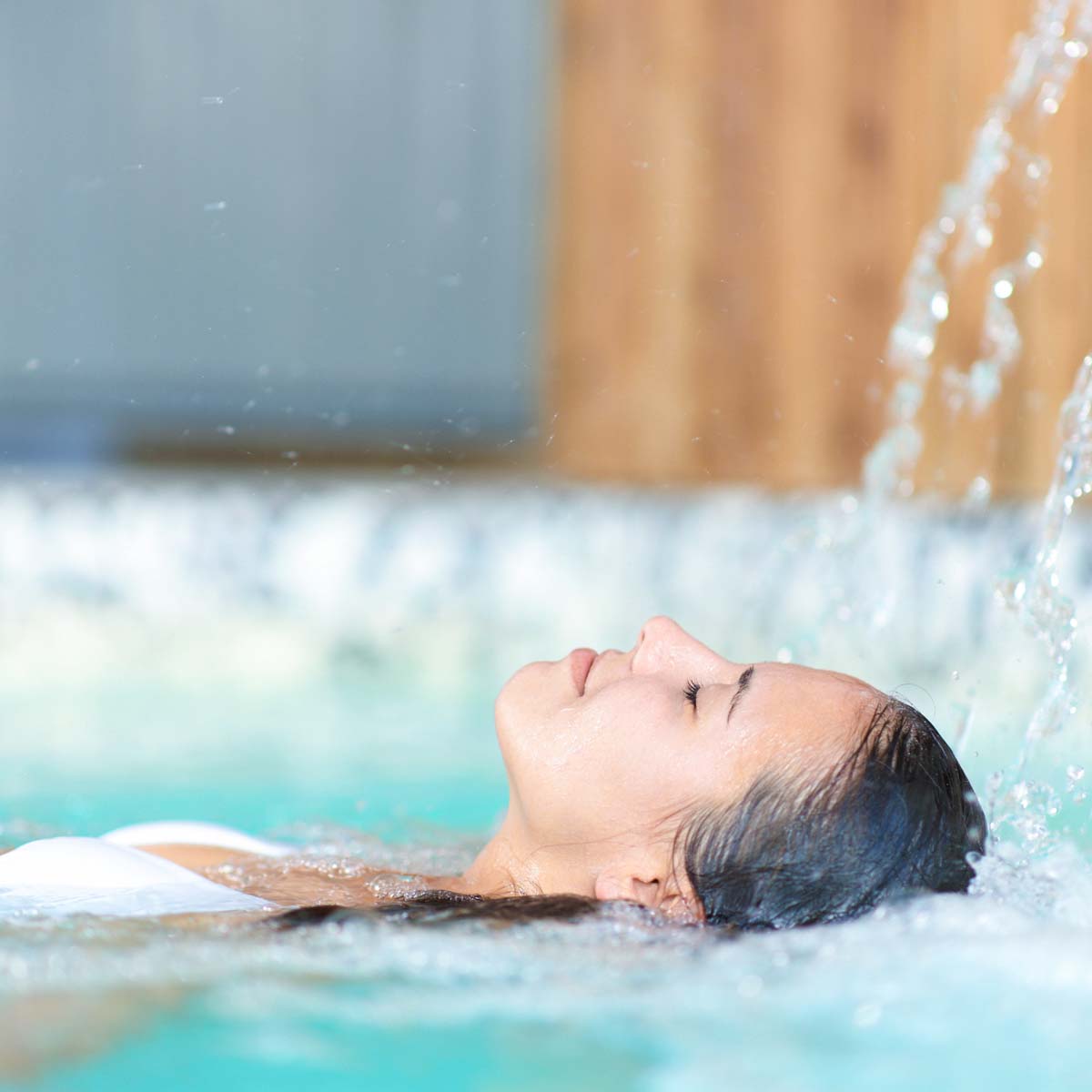 Pool Waterfall Day Spa Relaxing